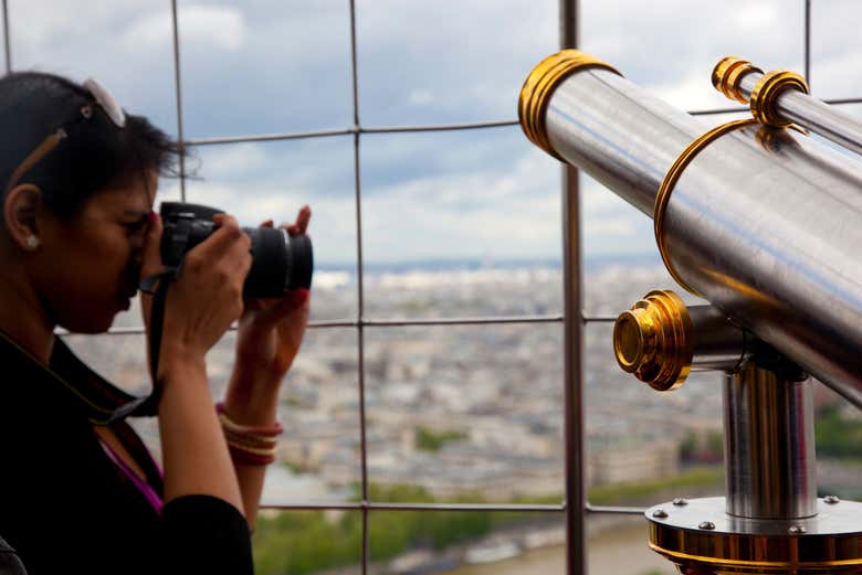 Eiffel Tower observation deck