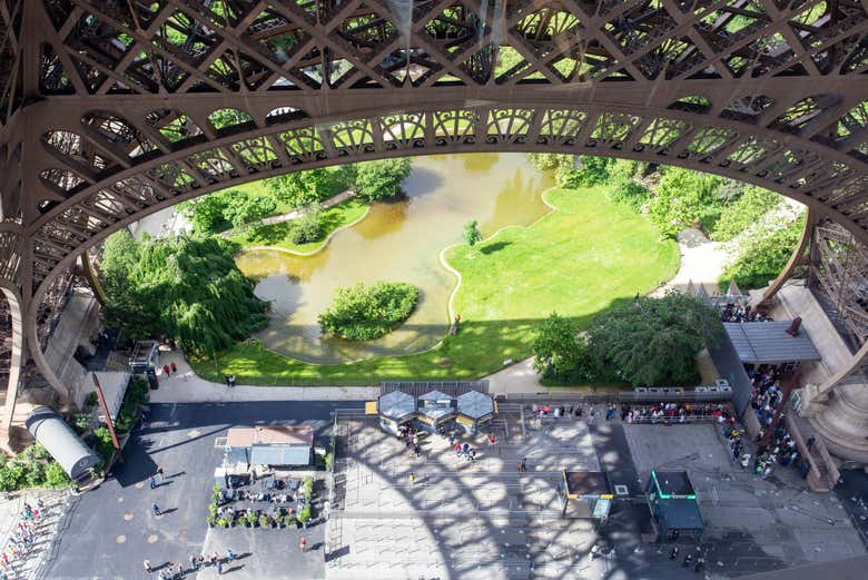 View from the Eiffel Tower