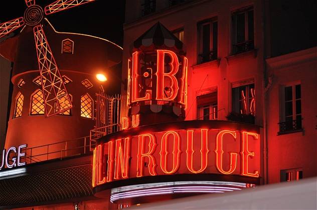 The famous Moulin Rouge