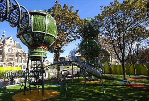 Jardin Nelson Mandela / Les Halles