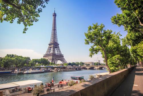 Enter the Eiffel Tower