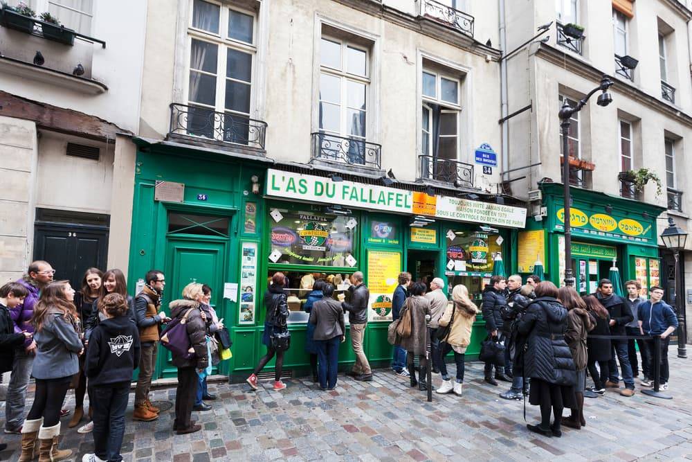Shawarmas in Le Marais
